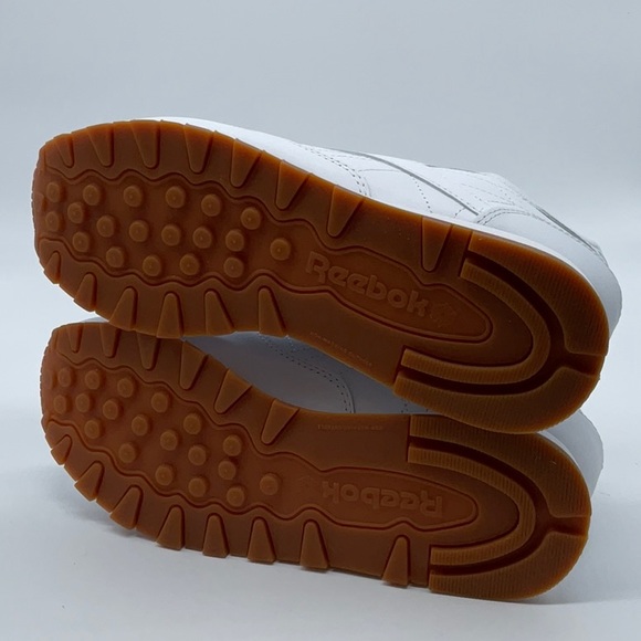 Reebok Classic Leather Shoes Woman’s White - Picture 8 of 9